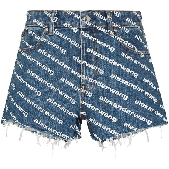 Alexander Wang denim shorts